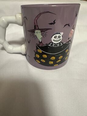 Diney The Nightmare before Christmas Coffee Ceramic mug  20 onz Purple black